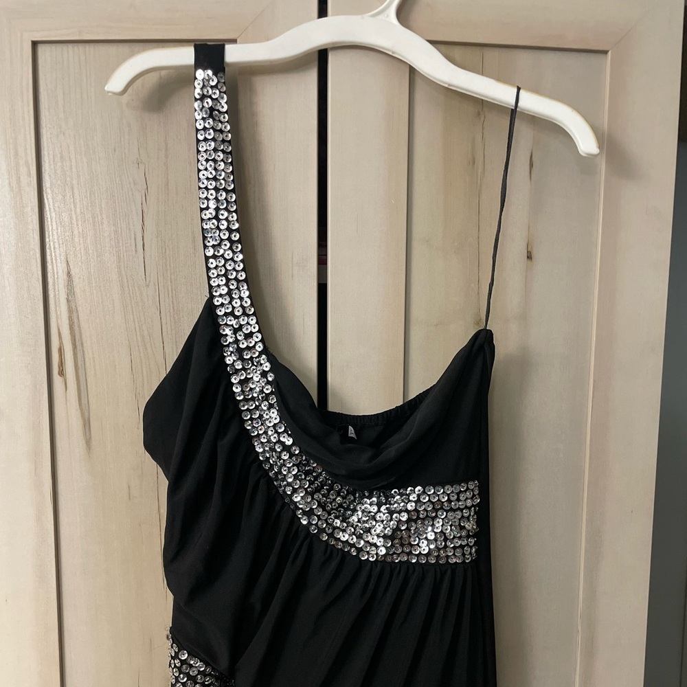 Holiday sequin dress